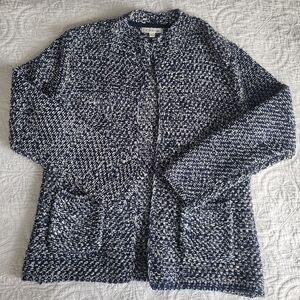 Orvis cotton cardigan, size M